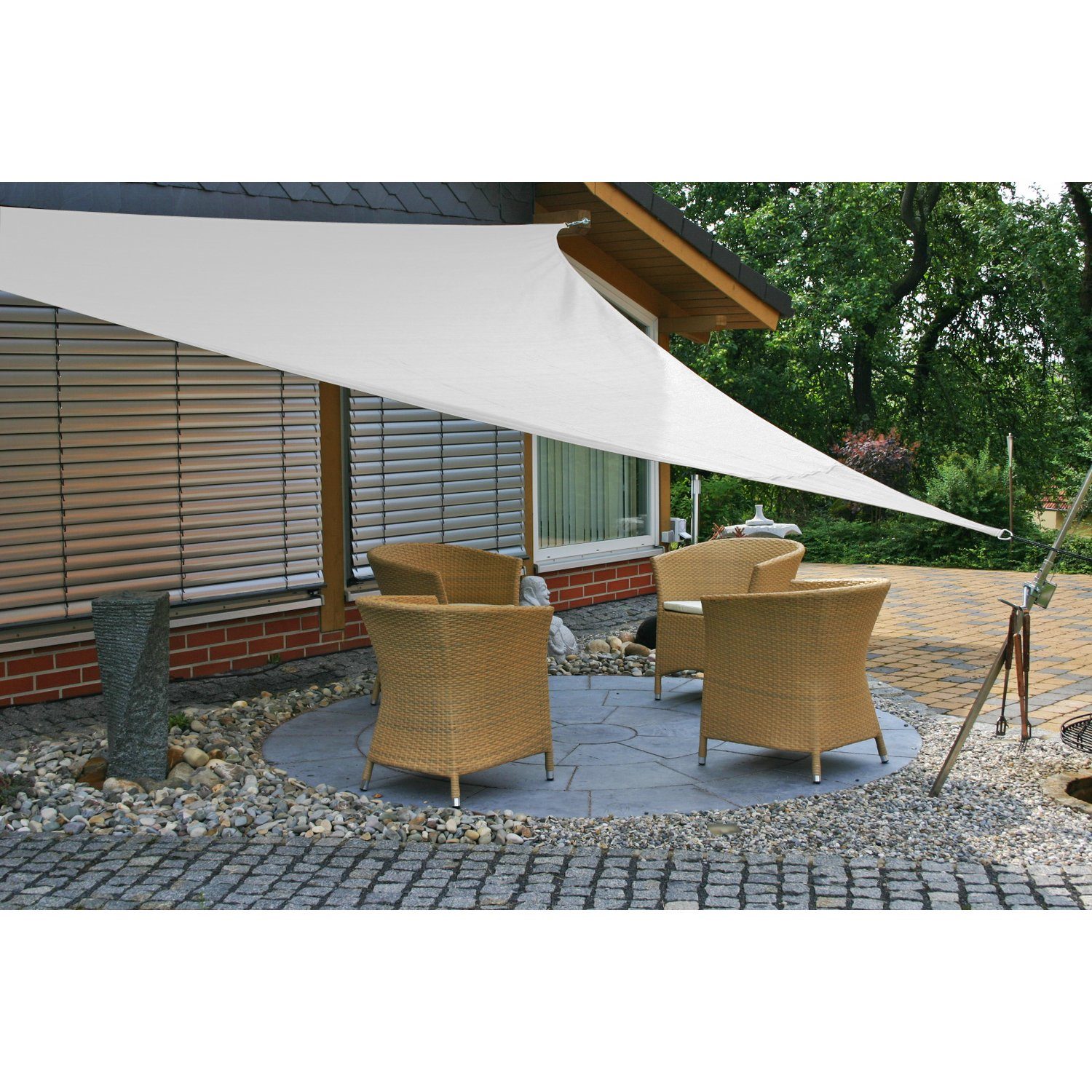 EDUPLAY Sonnensegel 3,6 x 3,6 m Dreieck