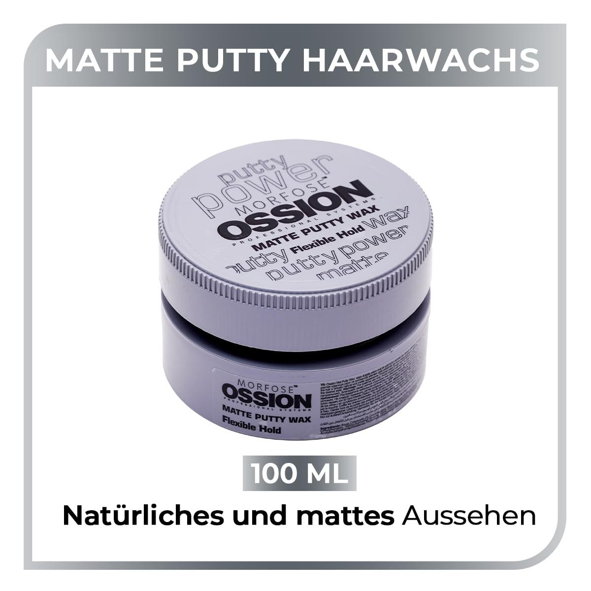 Morfose Haarwachs Morfose Professional Hair Styling Matte Wax 150ml - 3 Variant