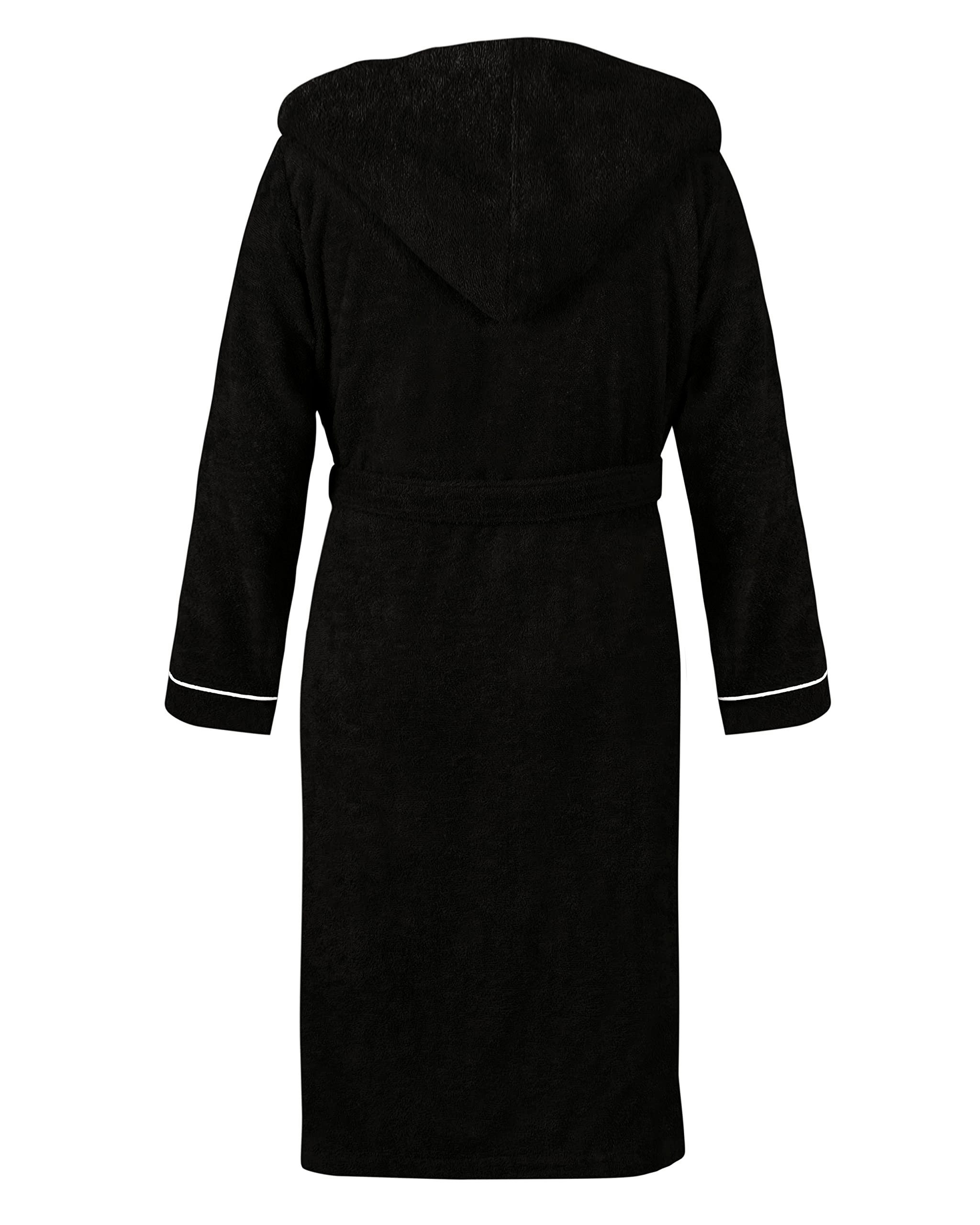 Laynenburg Herrenbademantel - Bademantel Herren mit Kapuze aus 100% Baumwol günstig online kaufen