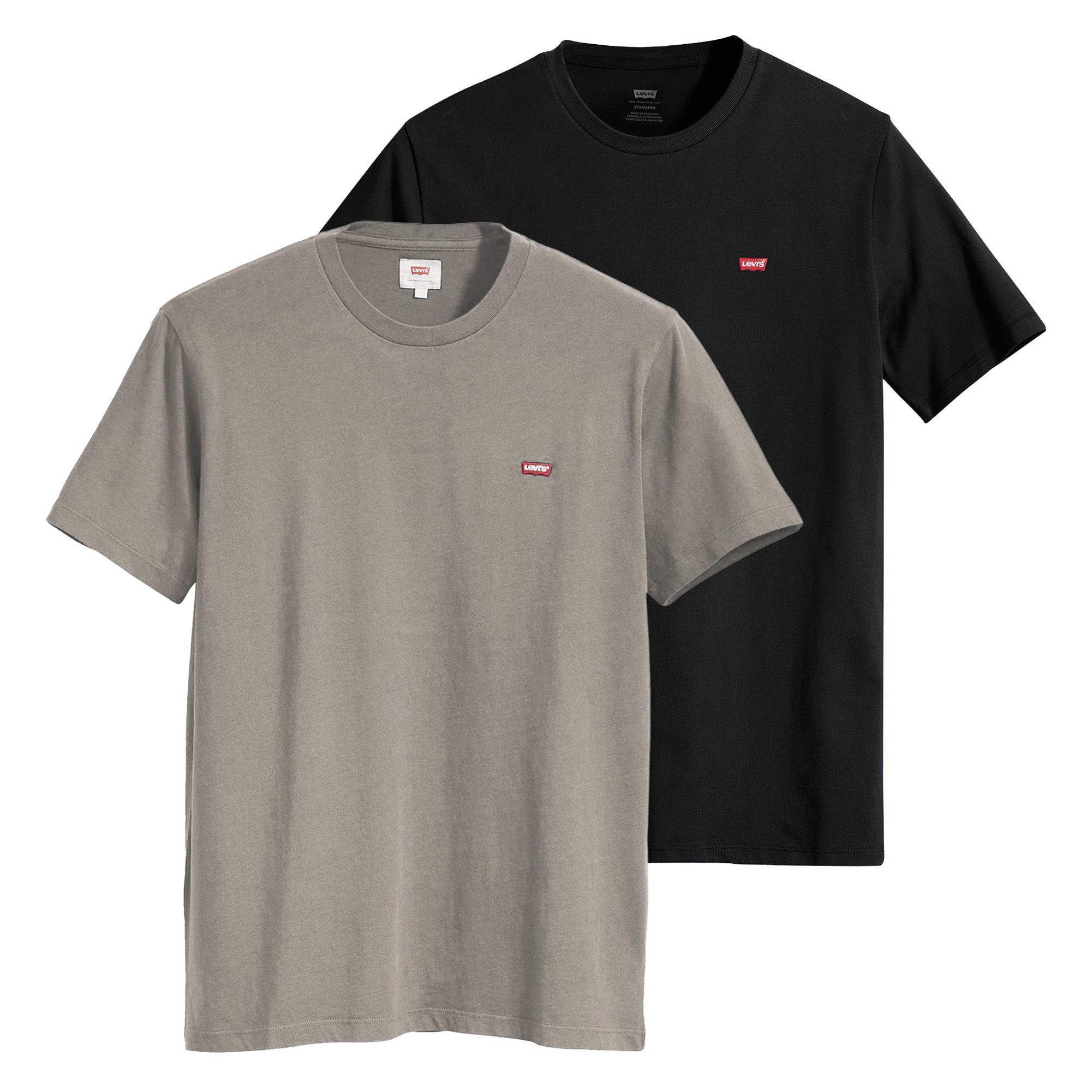 Schwarz/Khaki