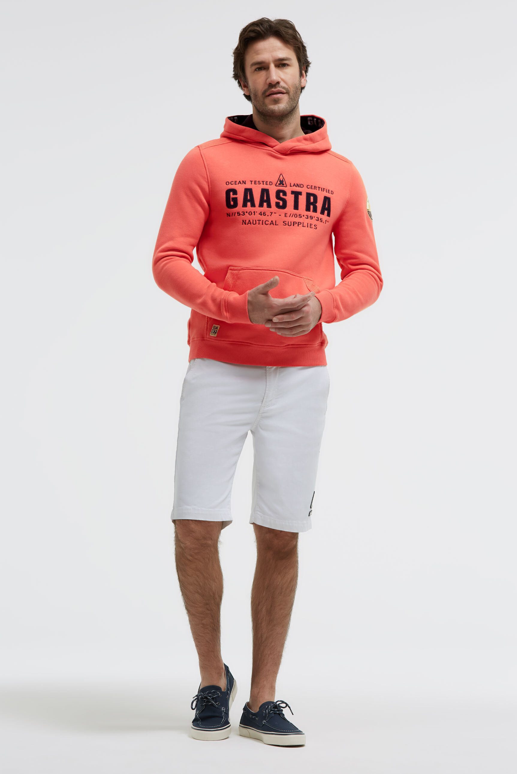 Gaastra Kapuzensweatshirt mit Baumwolle