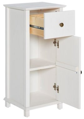 Home affaire Unterschrank Vili Breite 34 cm, Badezimmerschrank aus Massivholz, Kiefernholz