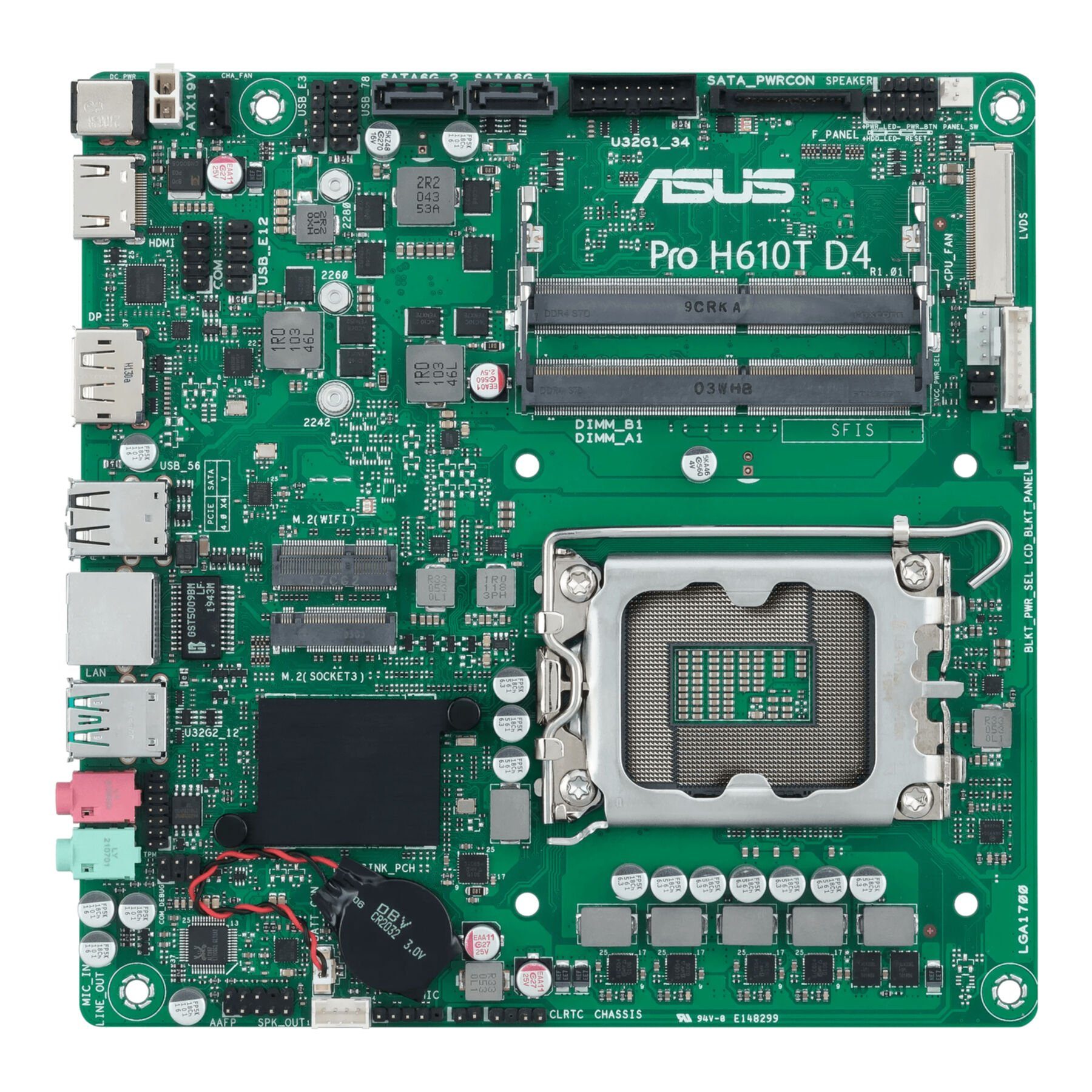 Asus Pro H610T D4-CSM Mainboard