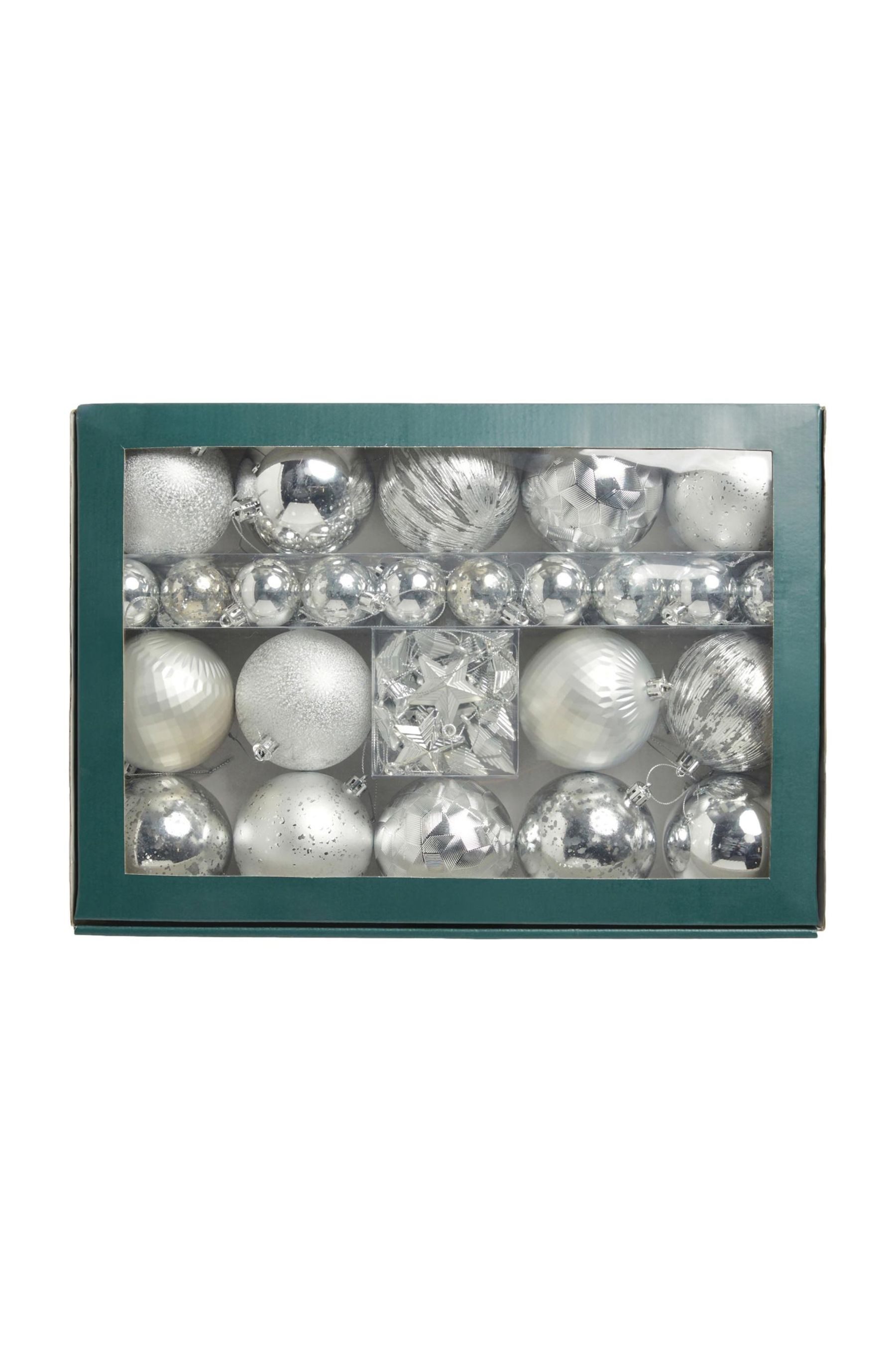 Next Dekokugel 50er-Pack Bruchsichere Weihnachtskugeln