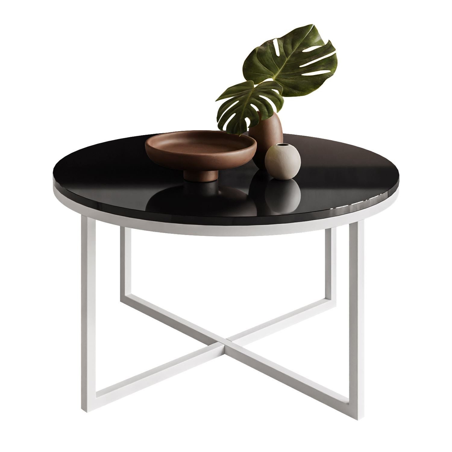 Lookway Couchtisch Runder CIRI-X Hochglanz (1 günstig online kaufen