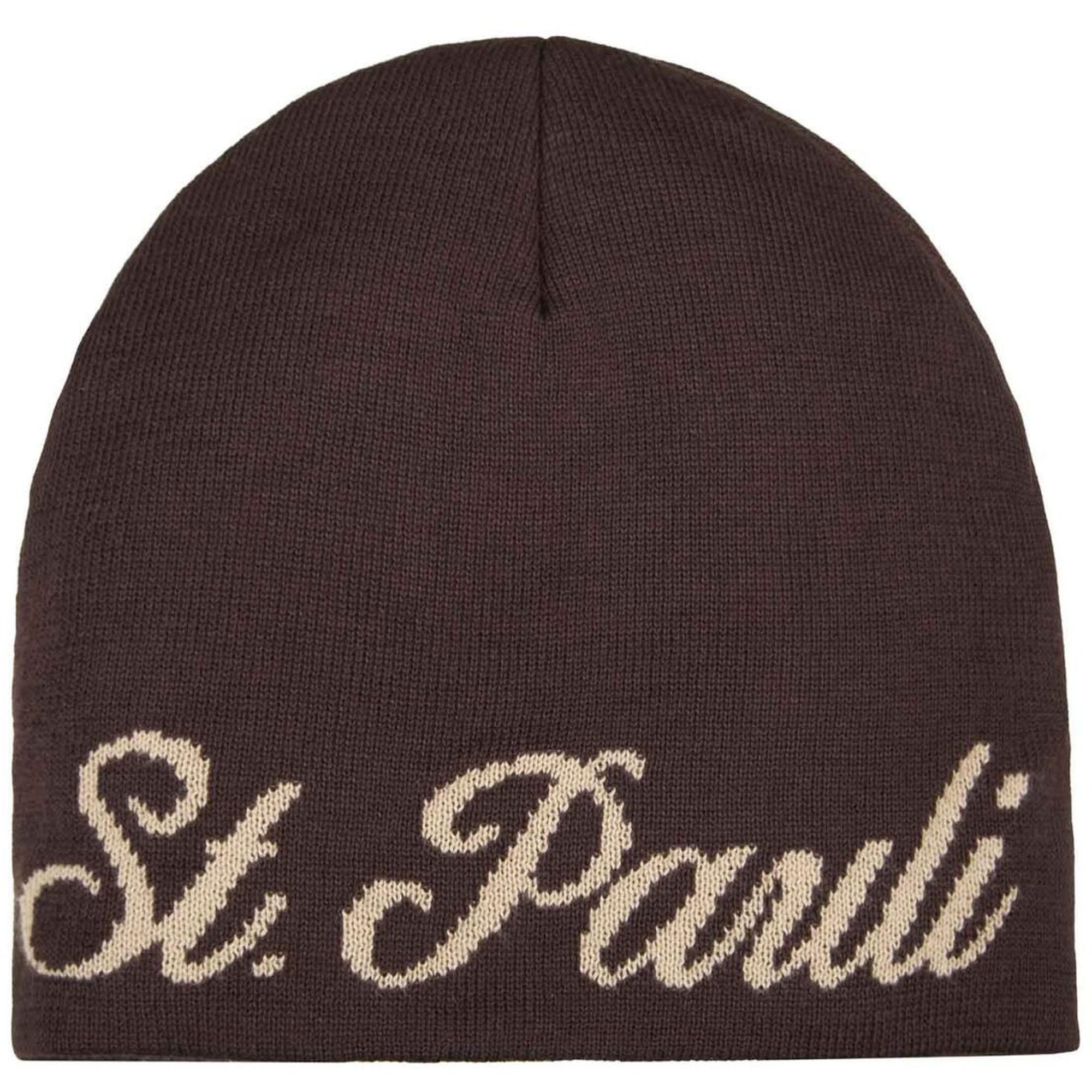 FC St. Pauli Strickmütze FC St. Pauli - Mütze St. Pauli Script - braun