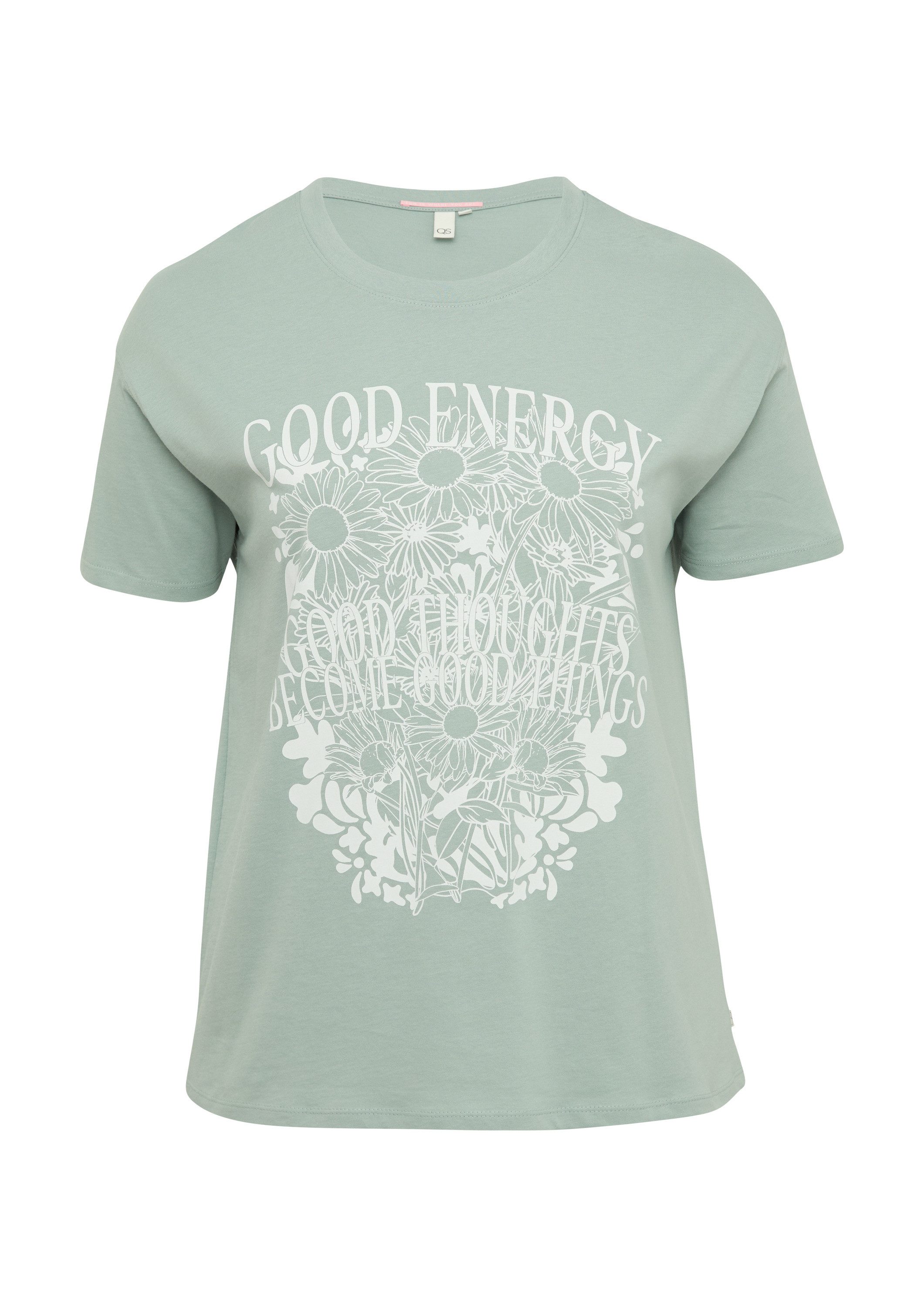 QS Kurzarmshirt T-Shirt (1-tlg) günstig online kaufen