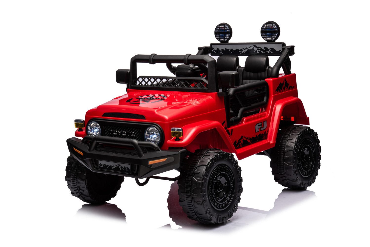 Smarty Elektro-Kinderauto Elektro Kinderauto TOYOTA FJ mit Lizenz Allrad 4x25W