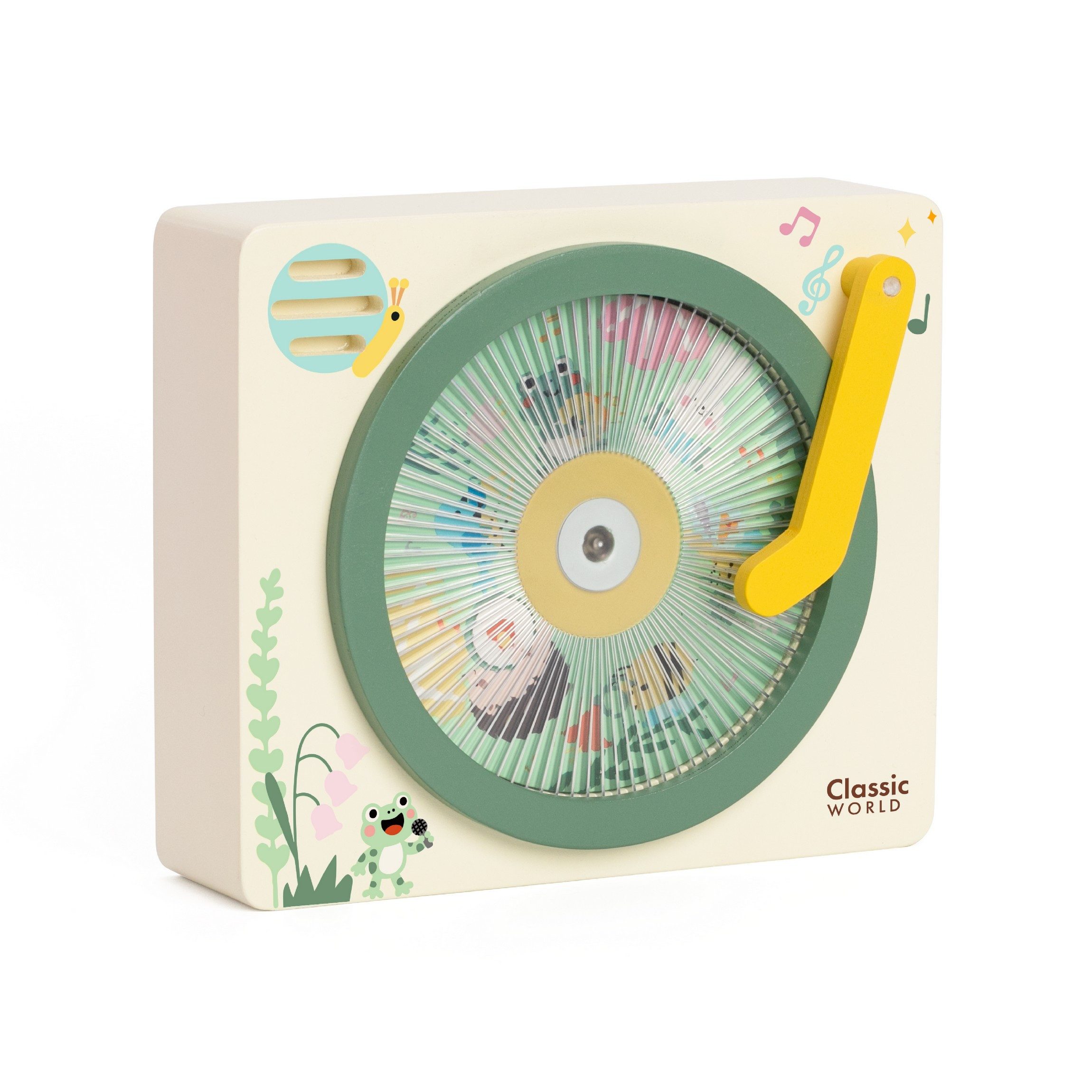 Classic World Spieluhr Classic World - Spieluhr Retro mit Sound - 22,2x18x8,3 cm - 2Y+, (1-tlg)
