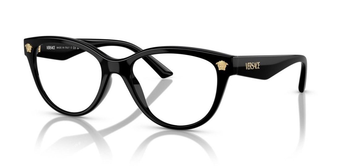 Versace Brillengestell Versace Brillenfassung Brillengestell Eyeglasses VE 3365U GB1