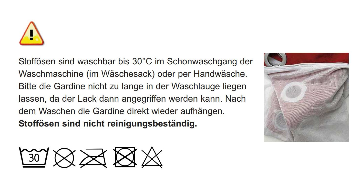 nodeko Stoffösen Gardinenösen, Vorhangringe, verstellbar - Stoffloch Ø 40 mm, passend für Gardinenstangen Ø 20 mm bis Ø 28 mm, (10 Stück), mit Rasterung - daher für Stoffe bis 4 mm Dicke verwendbar