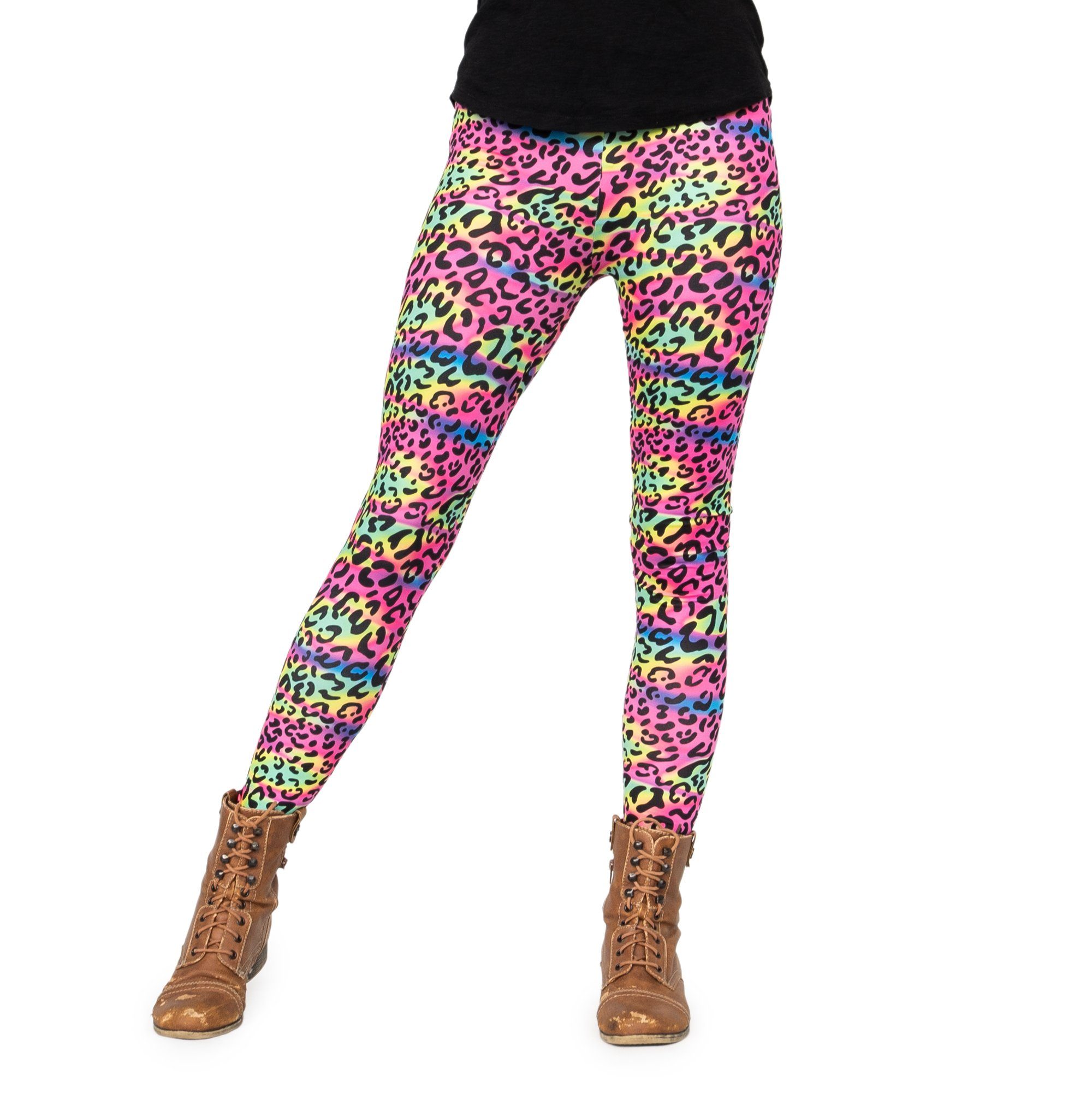 Leggings Leo Line Leggings im Leoparden-Design, 2 Größen (XS–S & M–L)