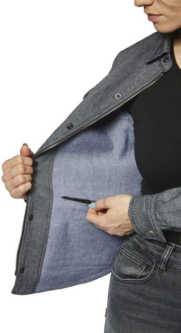 Rokker Motorradjacke Boston Rider Damen Motorrad Hemd