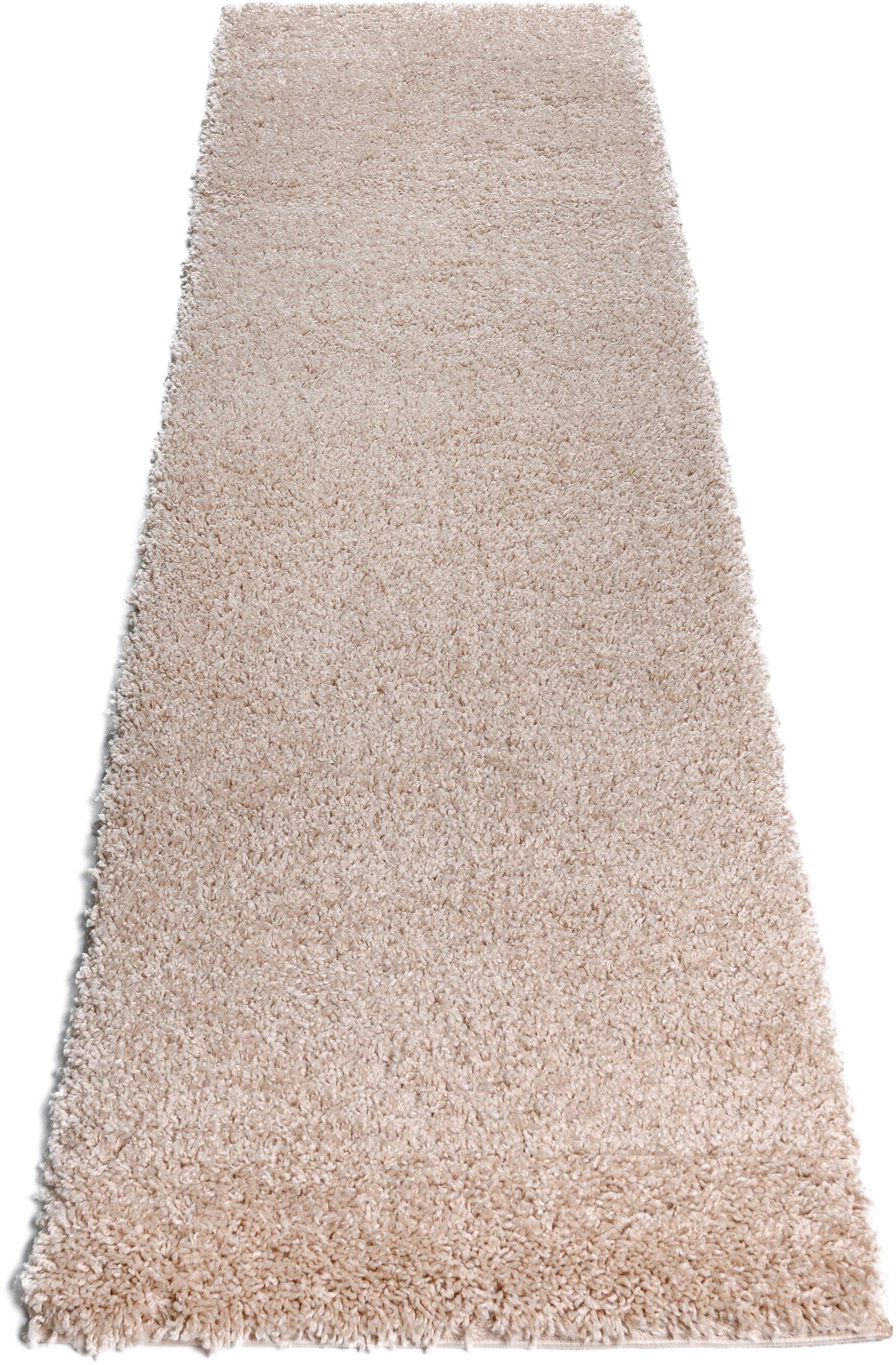 OTTO home Hochflor-Teppich Viva Shaggy, in Standard- und Premium-Qualität, 30 mm oder 45 mm Höhe, rechteckig, Uni Farben, einfarbig, weich, kuschelig, Läufer, K – Bild 4 von 5