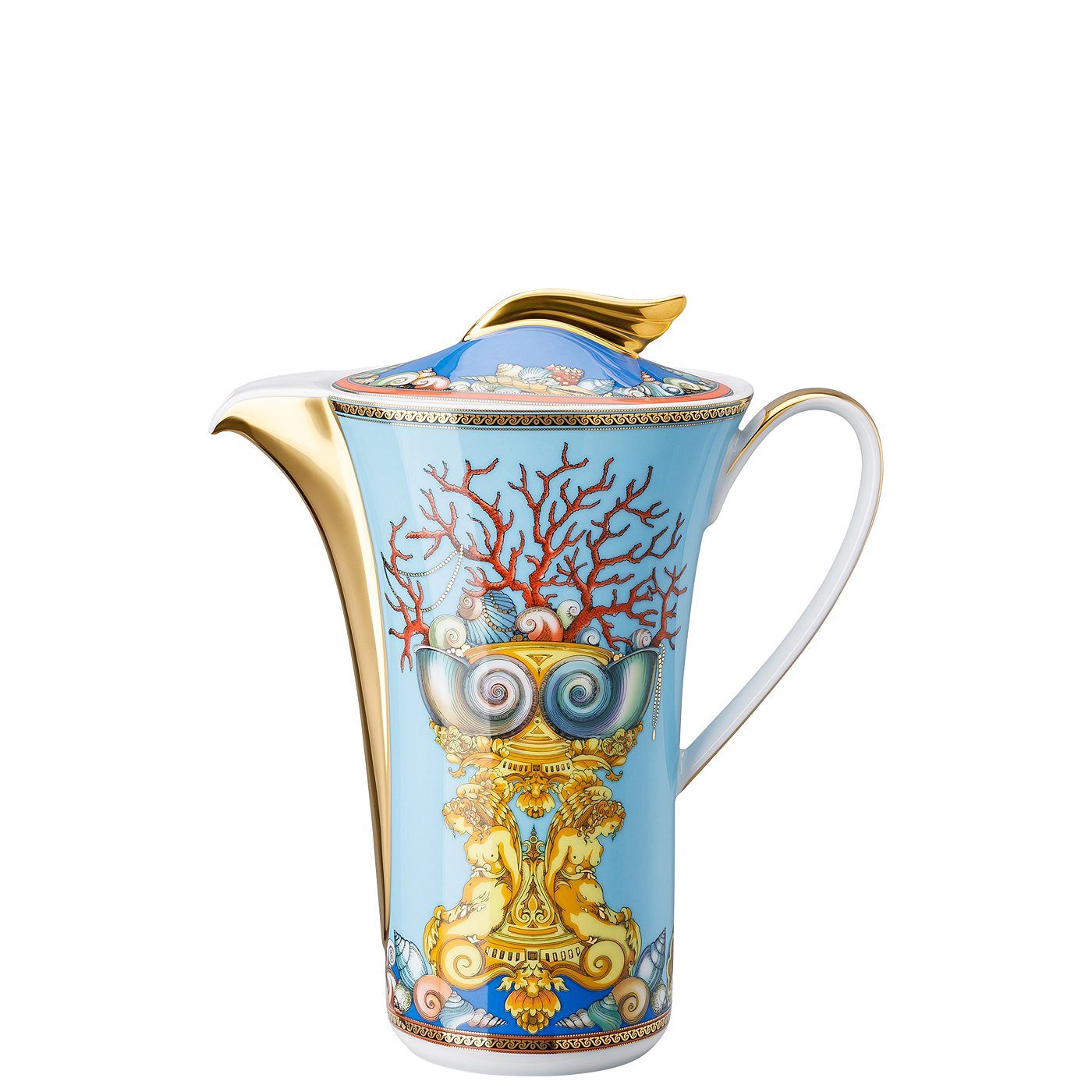 1.2 Tresors Personen, Rosenthal 6 la Versace de meets Kaffeekanne Mer Kaffeekanne Ikarus Les l