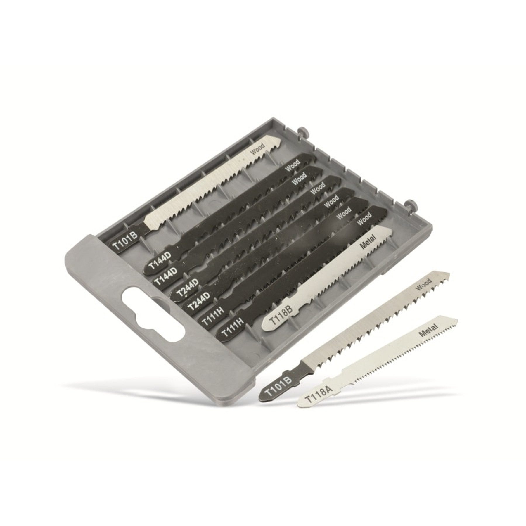 BGS technic Stichsägeblatt BGS TECHNIC Stichsägenblätter-Set, 10-teilig