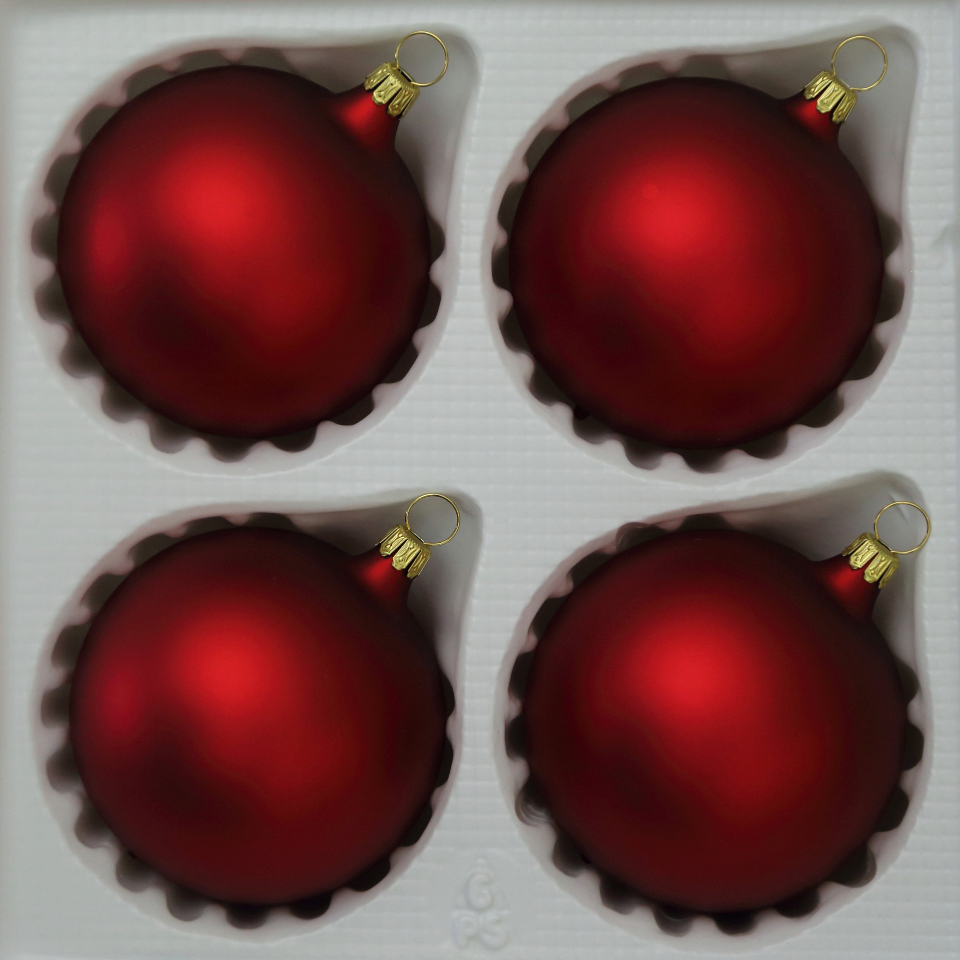 Lauschaer Glas Christbaumschmuck Christbaumschmuckkugeln in verschiedenen Farben und Größen