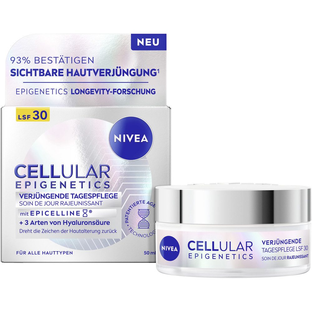 Nivea Tagescreme Cellular Epigenetics Verjüngende Tagespflege LSF30