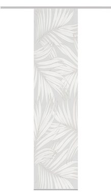 Schiebegardine PACEY Schiebegardine, halbtransparente, 260x60 cm, taupe, palmendruck, Vision S, (1 St), 100% Polyester