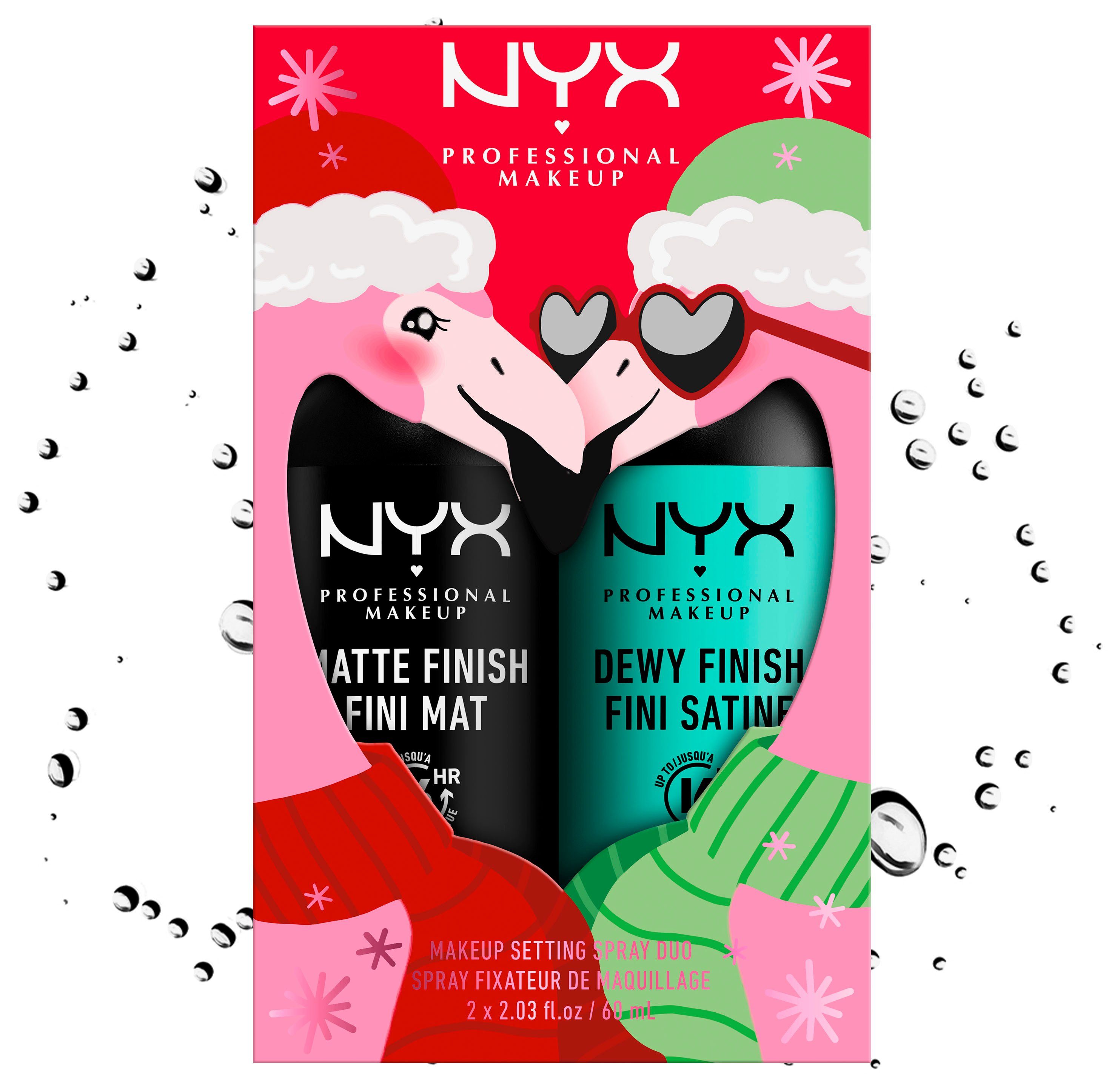 NYX Pflege-Set NYX Professional Makeup Setting Spray Duo Matte n Dewy