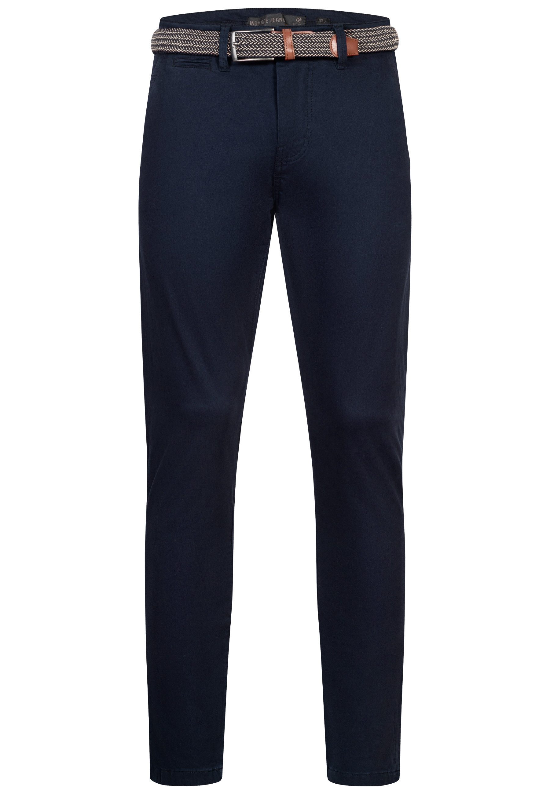 Indicode Chinohose Herren Eary Chino Hose Herrenhose aus elastischer Baumwo günstig online kaufen