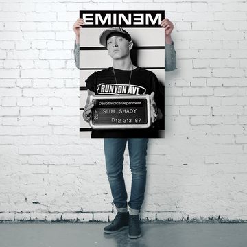 PYRAMID Poster Eminem Poster Verbrecherkartei 61 x 91,5 cm