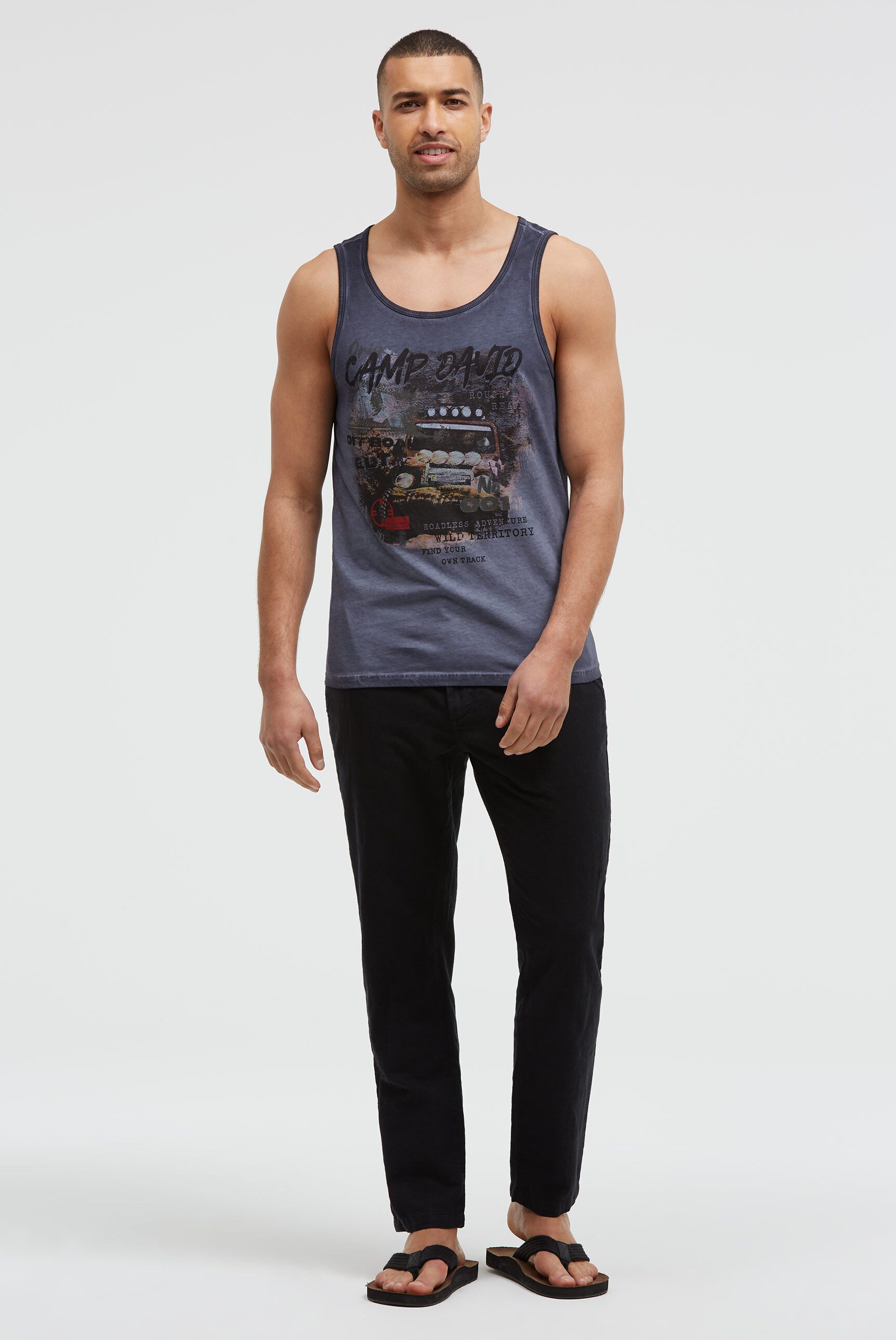 CAMP DAVID Tanktop aus Baumwolle