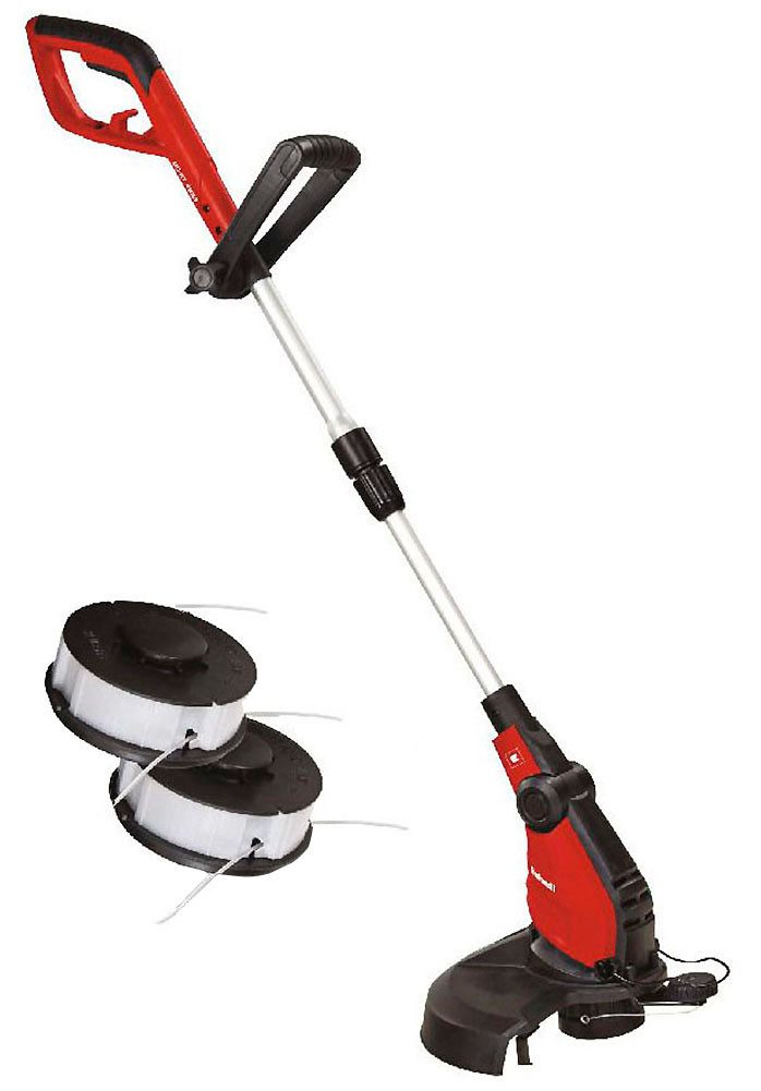 Einhell Elektro-Rasentrimmer GC-ET 4530, 30 cm Arbeitsbreite Faden, inkl. 3 Fadenspulen