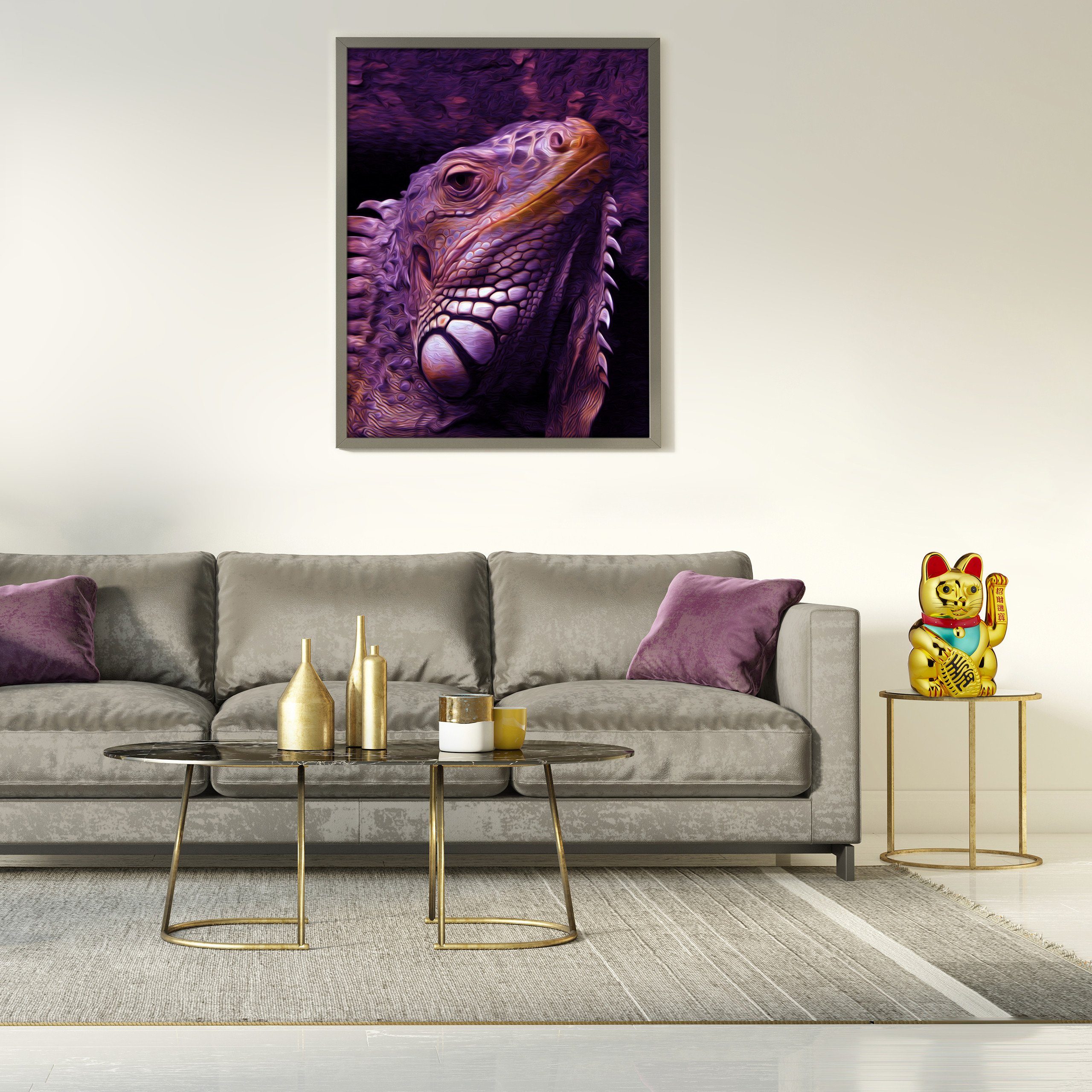 relaxdays Winkekatze XXL