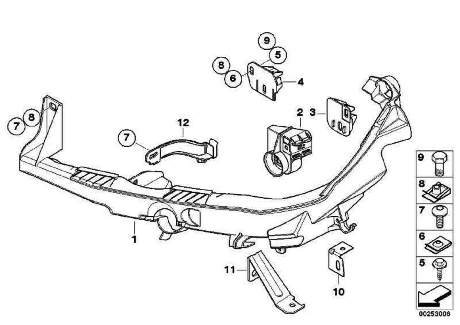 BMW LED Scheinwerfer BMW Scheinwerfer Arm rechts 3er E90 E91 Limo Touring