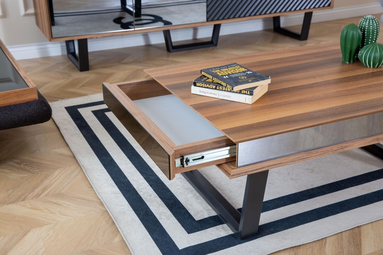 Möbel 1x Tisch Wohnzimmer Made in Couchtisch Einrichtung Europa JVmoebel (1-St., Luxus Couchtisch Couchtisch), Modern Design