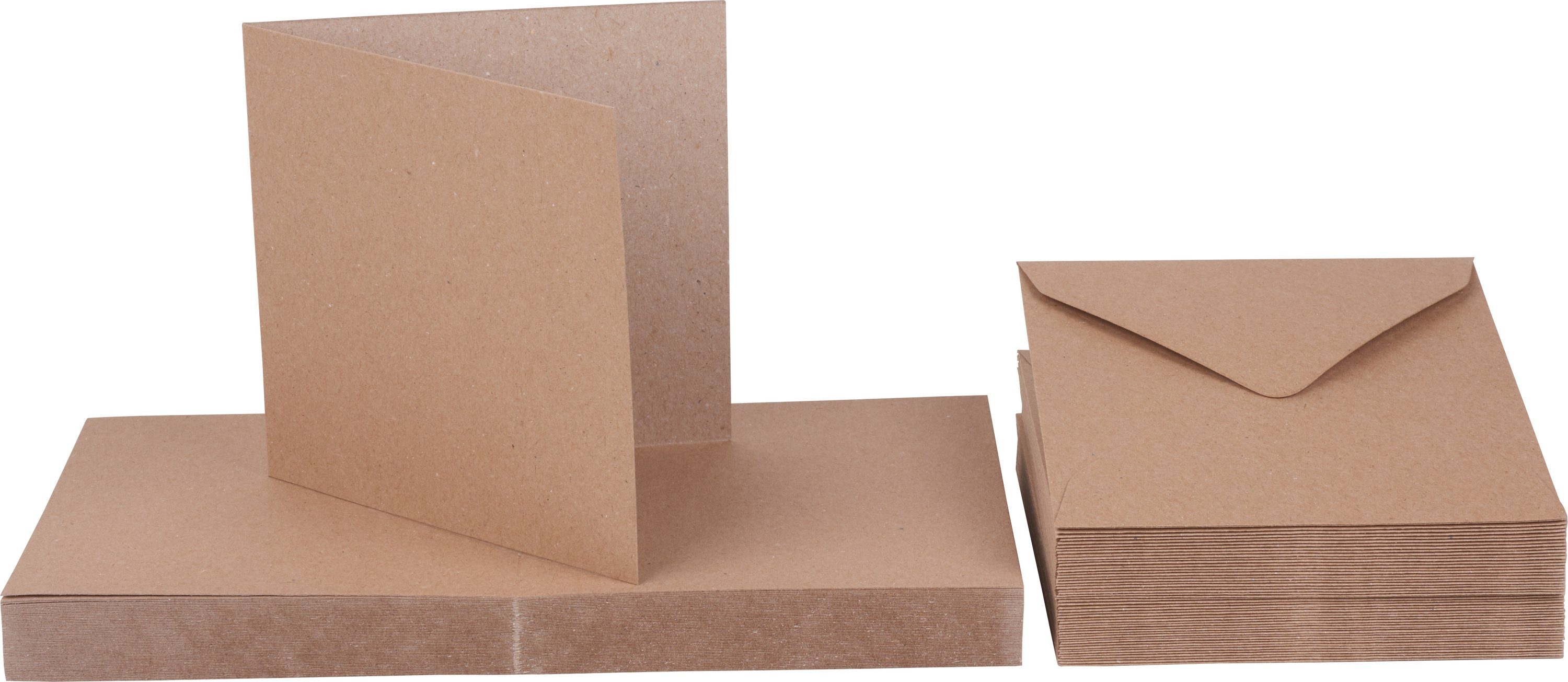 Craft UK Limited Blanko-Faltkarte ignore, 12,5 x 12,5 cm
