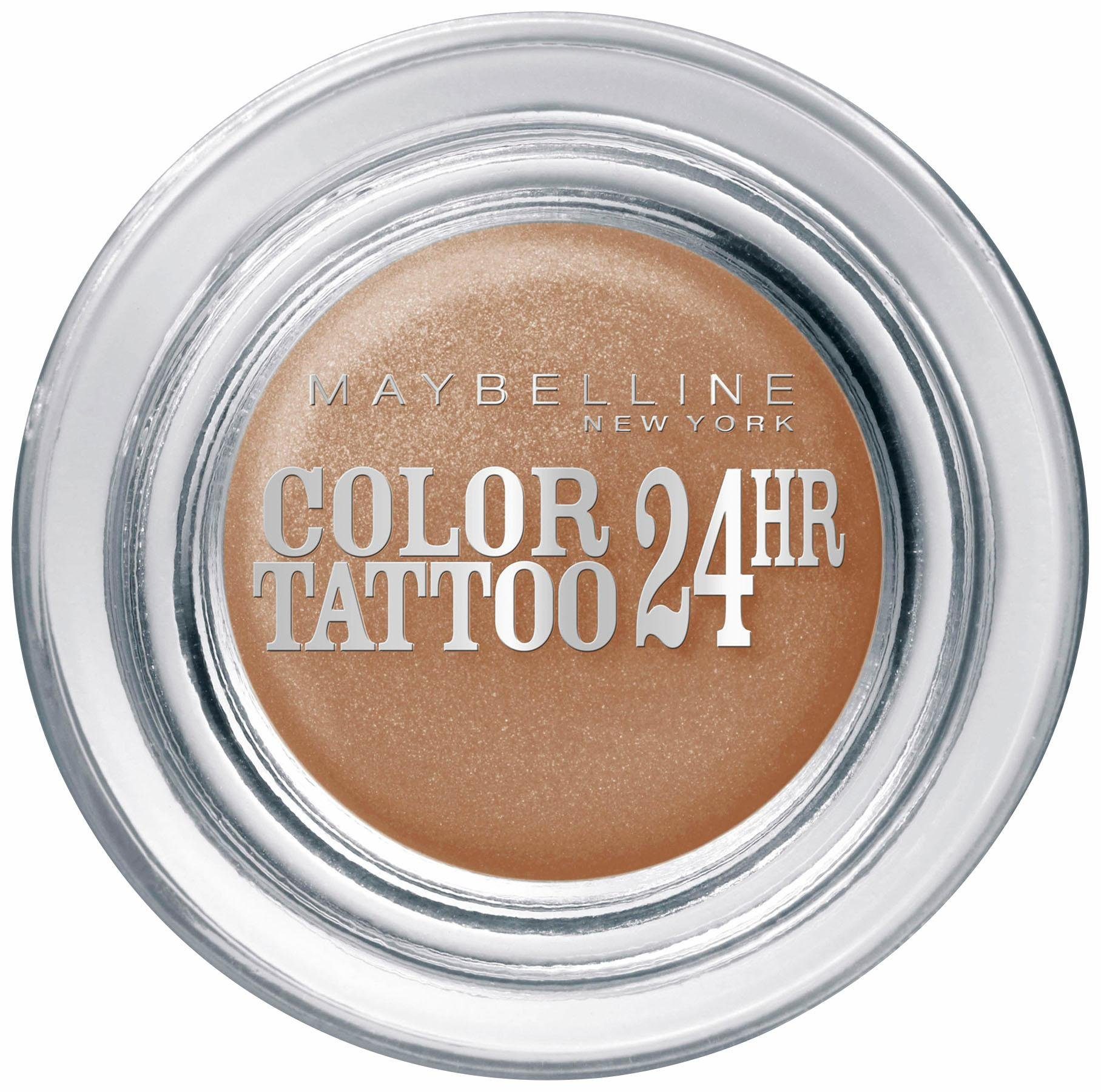 MAYBELLINE NEW YORK Lidschatten Color Tattoo 24 H, Innovativen Tinten-Technologie