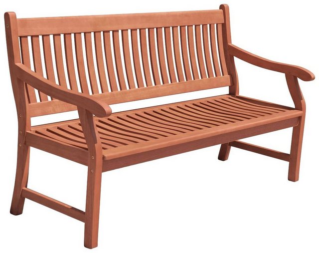 GARDEN PLEASURE Gartenbank NEW JERSEY, Eukalyptus, 158x90x68 cm, braun
