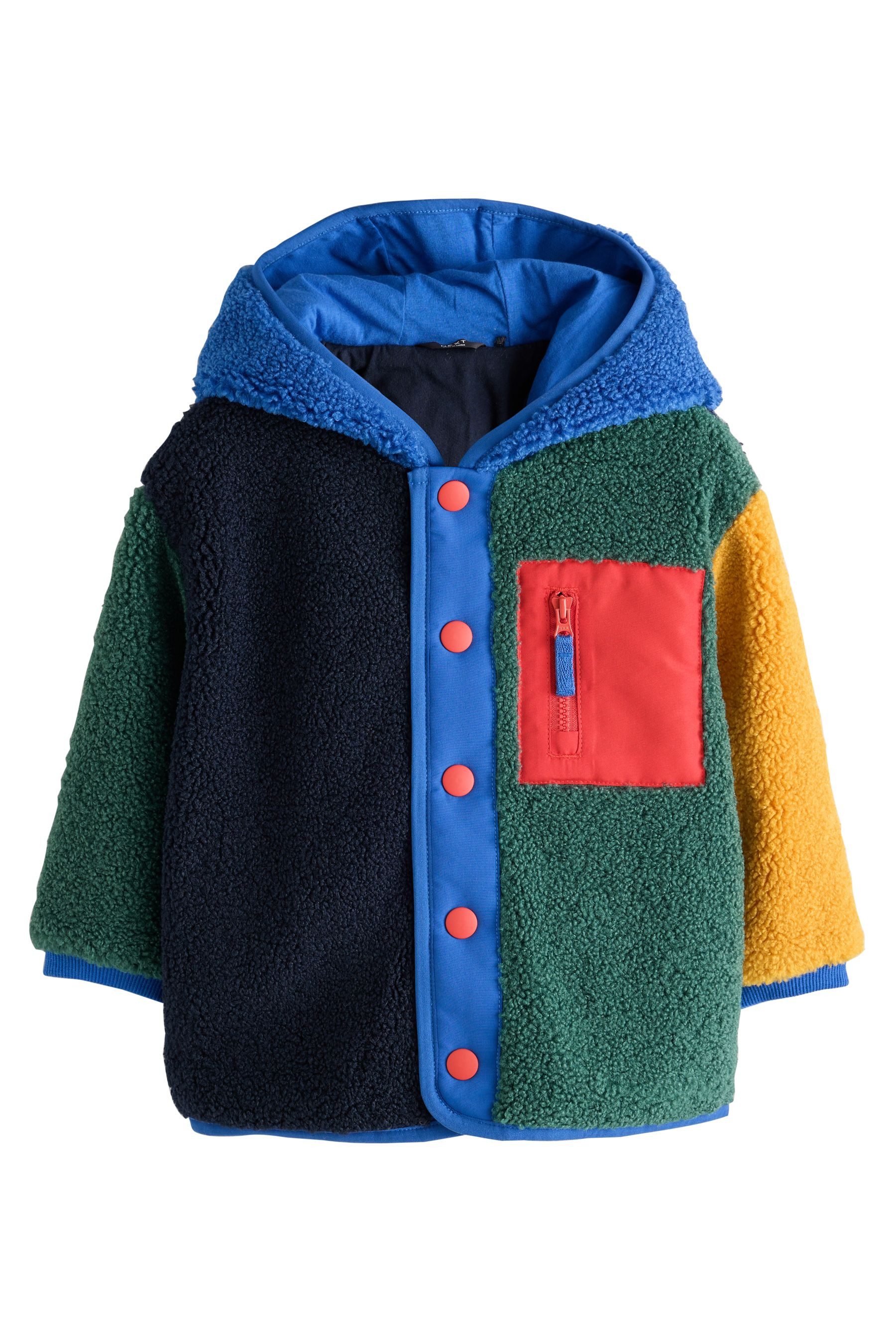 Next Kapuzenfleecejacke Fleecejacke mit Kapuze (1-St)
