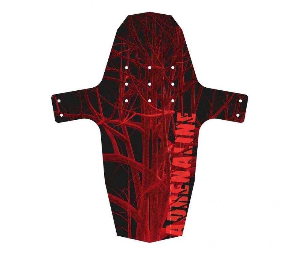 Hebie Schutzblech Hebie Schutzblech Swap Front 26", 27.5", 28", 29" breite 140mm rot Adrena