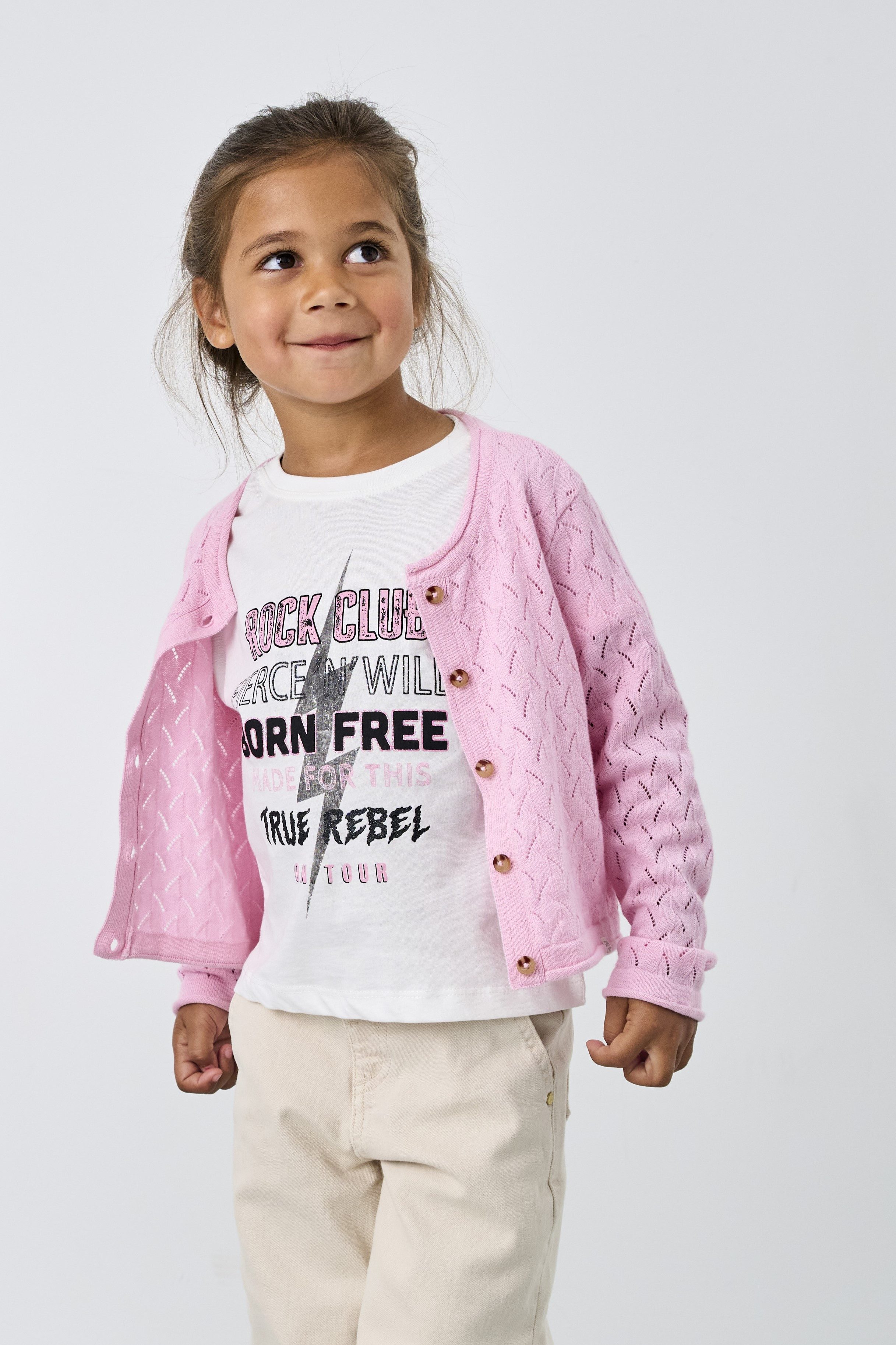 KIDS ONLY Strickjacke KMGMEGAN LIFE LS CARDIGAN KNT NOOS