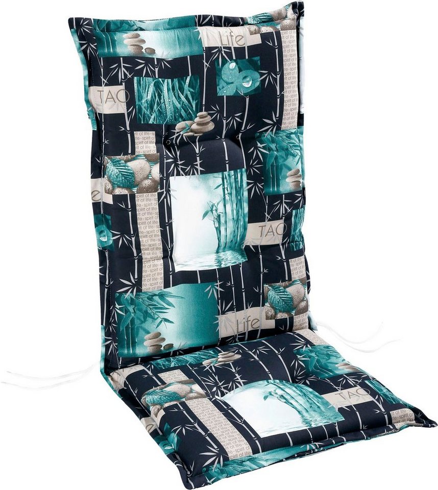 Best Sesselauflage, Bezugsstoff aus Baumwollgewebe (100 % Baumwolle, 145  g/m²)