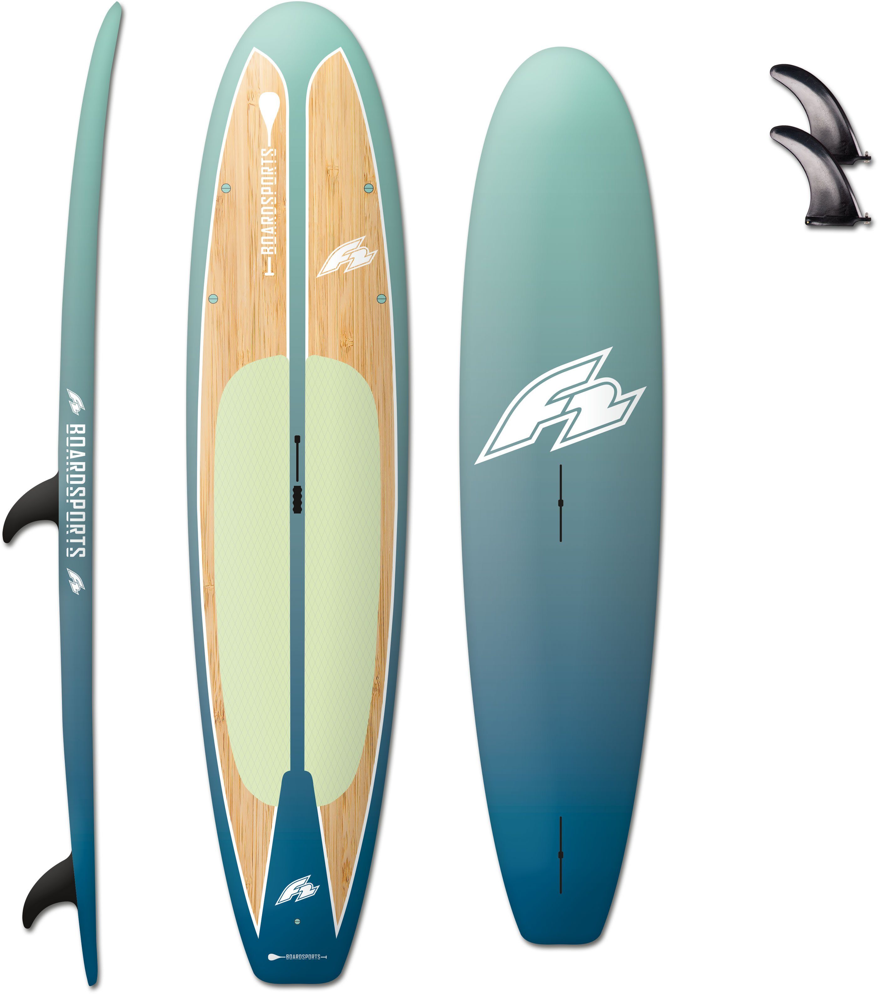 F2 SUP-Board Ride Pro Bamboo