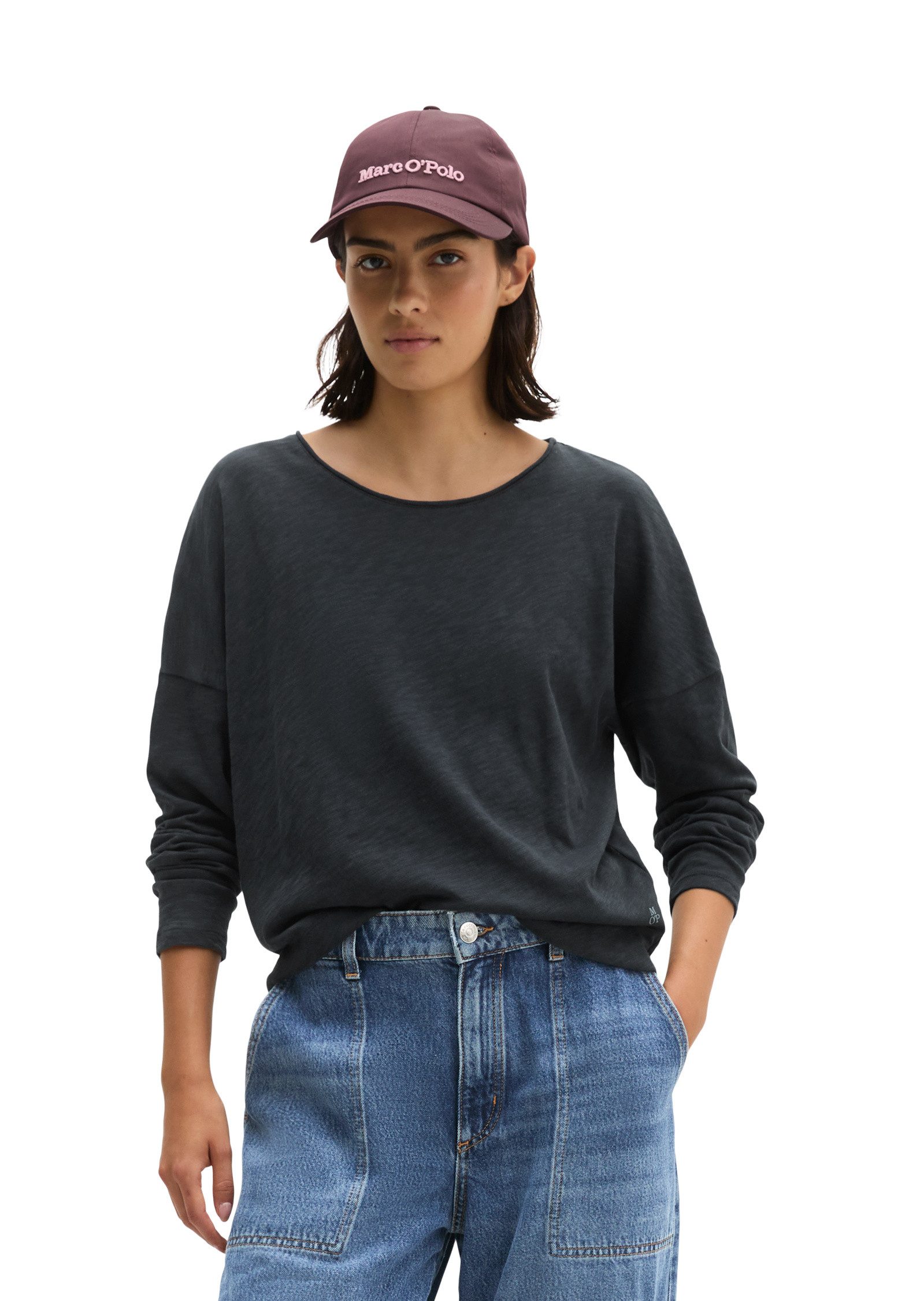 Marc O'Polo Langarmshirt aus Organic Cotton-Qualität
