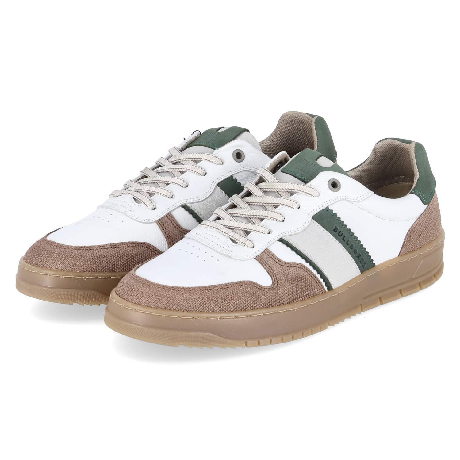 Bullboxer Bullboxer 7LT0010103 1195 Herren Leder white Sneaker