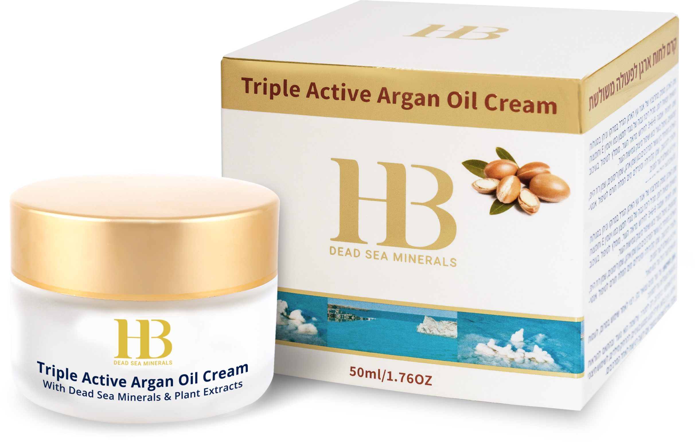 Anti-Aging-Creme Health&Beauty Triple Active Arganöl-Creme Anti-Aging 50ml