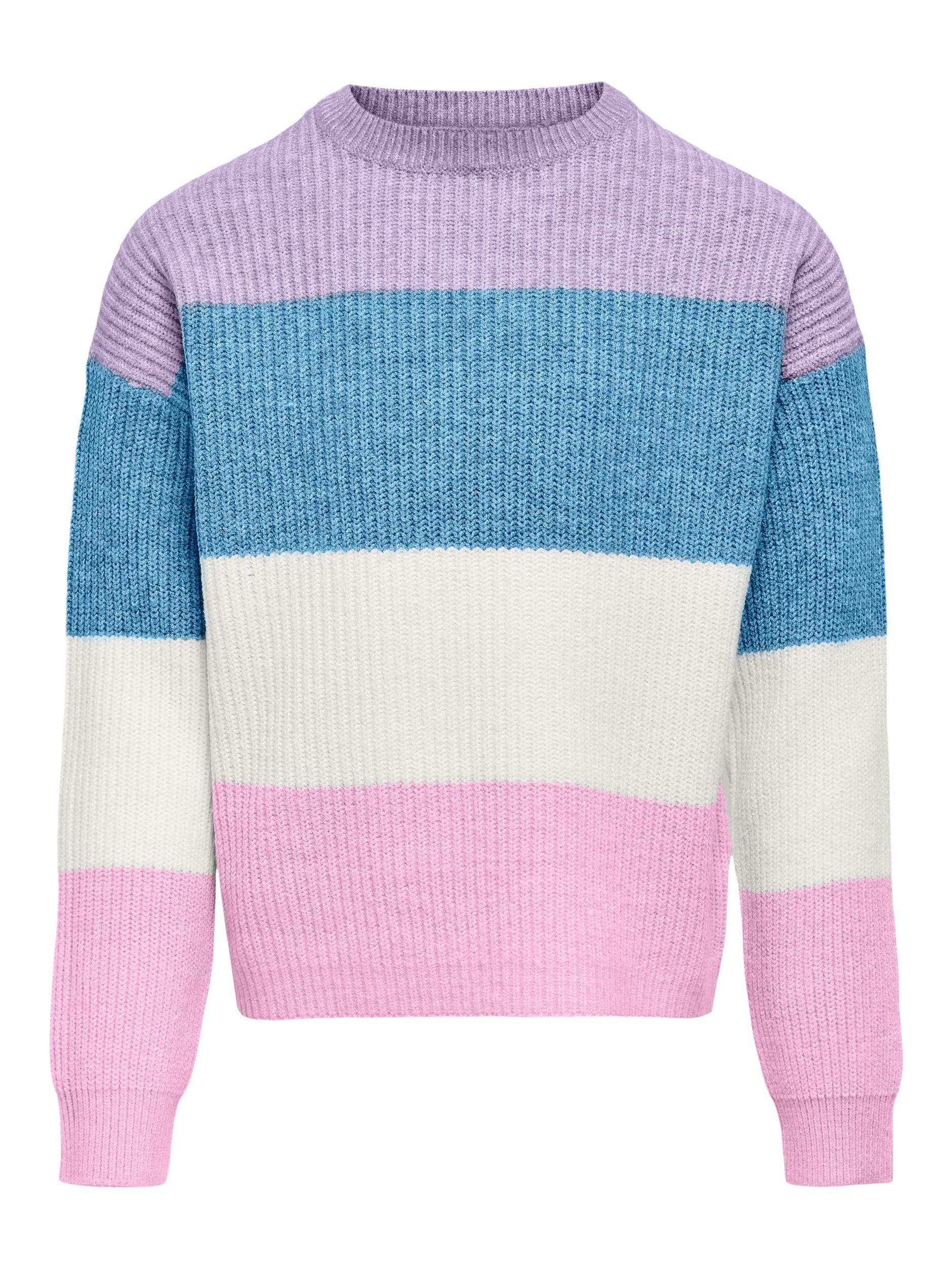 KIDS ONLY Strickpullover KOGSANDY L/S STRIPE PULLOVER KNT