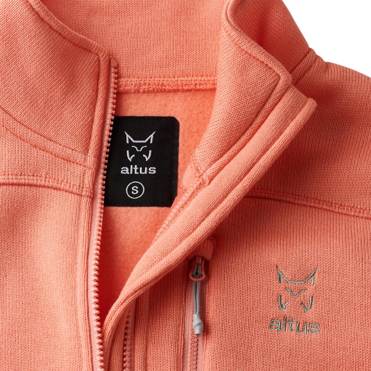 altus Fleecejacke ODYSSEY anti Pilling Damen Outdoorjacke peach