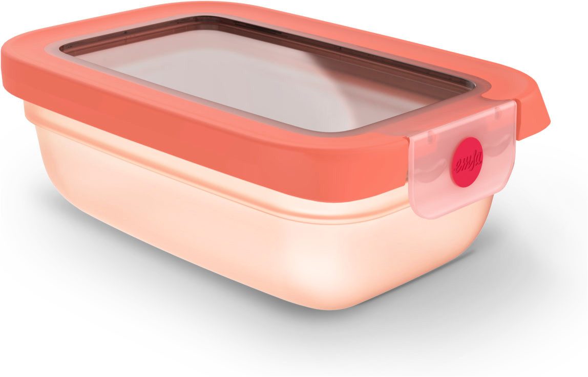 Emsa Frischhaltedose oneClick, Polyprophylen (PP), (1-tlg), verschlossen mit nur 1 x Klick, 100% dicht, made in Germany