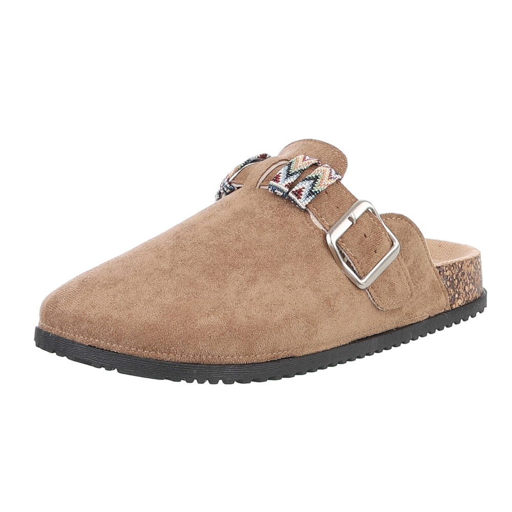 Ital-Design Damen Mules Freizeit Pantolette (88828350) Flach Pantoletten in günstig online kaufen