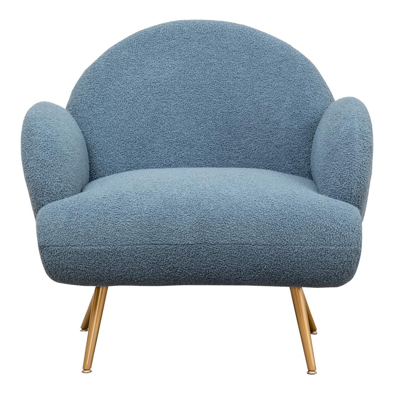 AISALL Sessel Loungesessel mit Metallbeinen, Einzelnes Lounge Sofa (1-St), günstig online kaufen