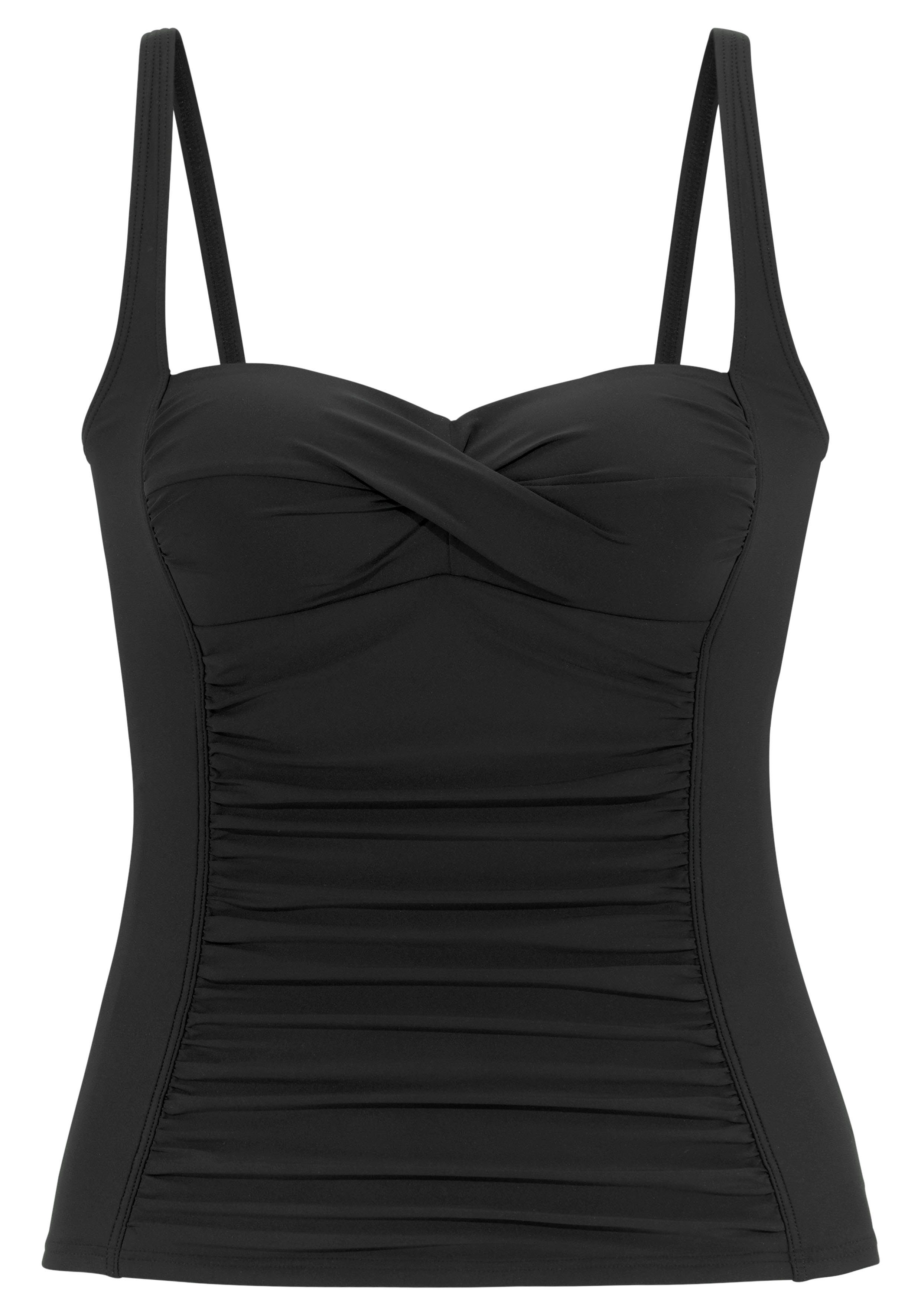 LASCANA Tankini-Top Comfy, Bequeme Passform ohne Bügel günstig online kaufen