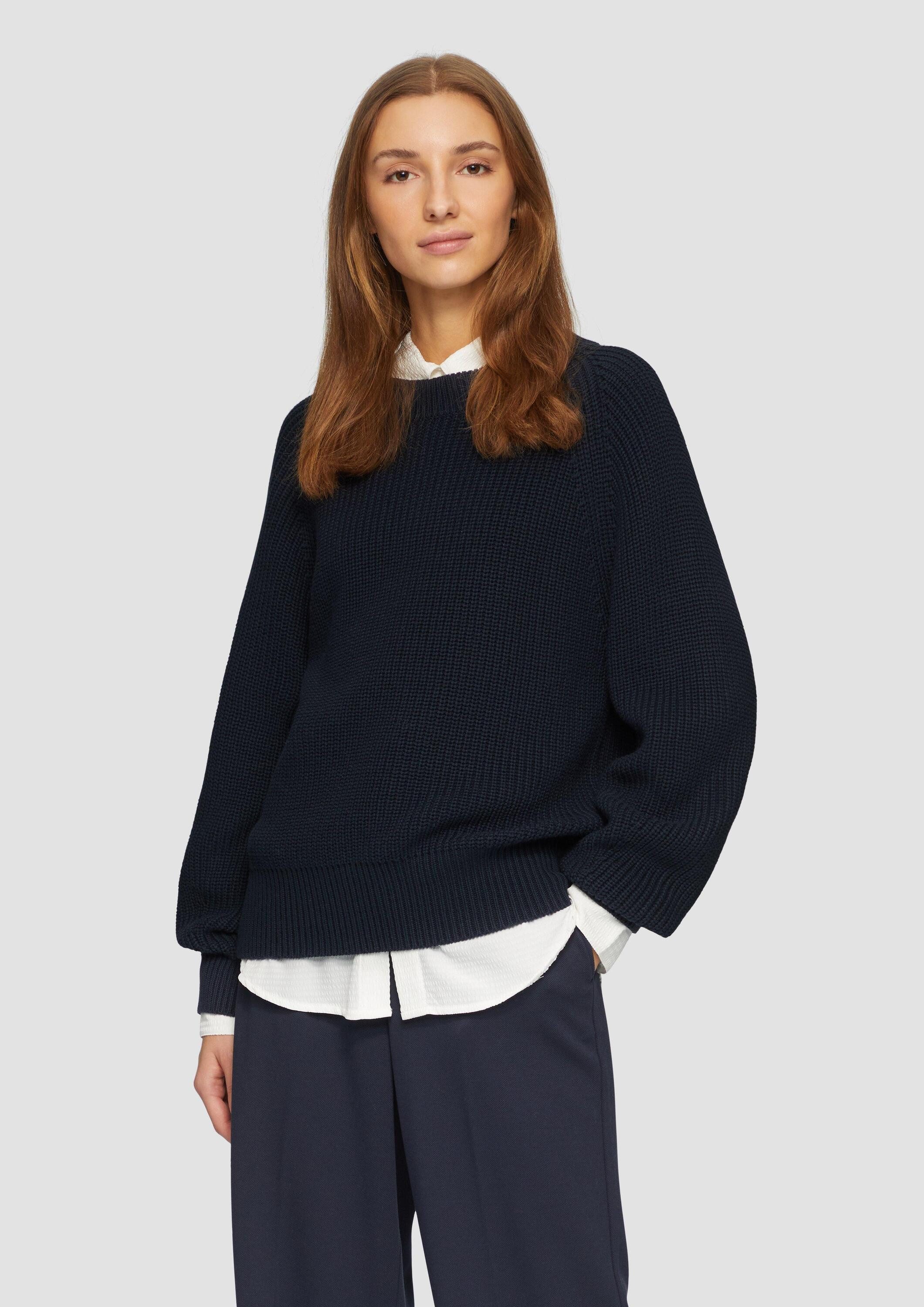 s.Oliver Longpullover Strickpullover (1-tlg) günstig online kaufen