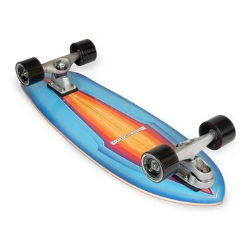Carver Skateboards Longboard Blue Haze C7 Raw 31', Surfskate Komplettboard